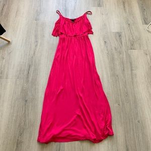 H&M pink maxi dress